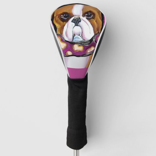 BULLDOG GOLFHEADCOVER (Voorkant)