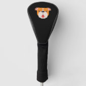 Bulldog Golfheadcover (Voorkant)