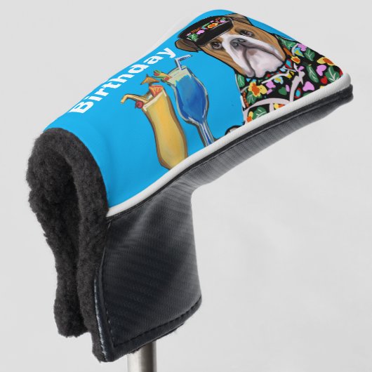 Bulldog Golfheadcover (3/4 voorkant)