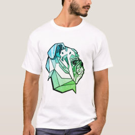 Bulldog Greenleaf Design T-shirt