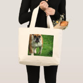 Bulldog Grote Tote Bag (Voorkant (product))