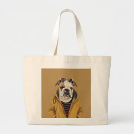 Bulldog Grote Tote Bag