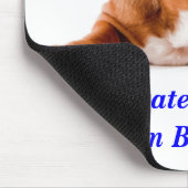 Bulldog haat me niet...ik ben een mooie Mousepad Muismat (Hoek)