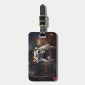 Bulldog Halloween eng Bagagelabel (Voorkant verticaal)