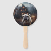 Bulldog Halloween eng Handwaaier (Voorkant)