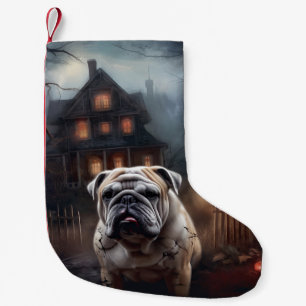 Bulldog Halloween eng Kleine Kerstsok