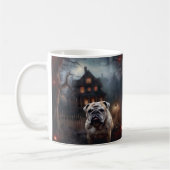 Bulldog Halloween eng Koffiemok (Links)