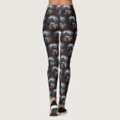 Bulldog Halloween eng Leggings (Achterkant)