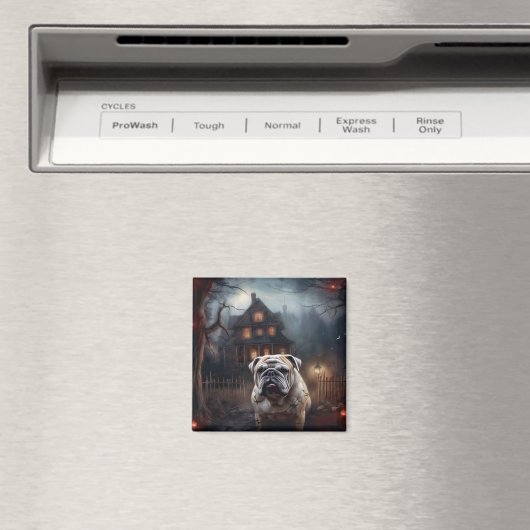Bulldog Halloween eng Magneet (Insitu (Vaatwasser))