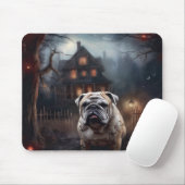 Bulldog Halloween eng Muismat (Met muis)