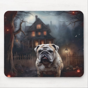 Bulldog Halloween eng Muismat