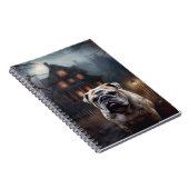Bulldog Halloween eng Notitieboek (Rechterzijde)