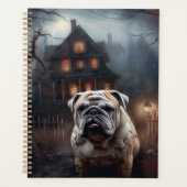 Bulldog Halloween eng Planner (Voorkant)