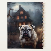 Bulldog Halloween eng Planner (Achterkant)