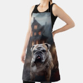 Bulldog Halloween eng Schort (Insitu)