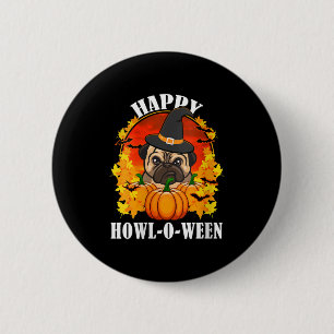 Bulldog Halloween Gift Idee voor Hondenliefhebbers Ronde Button 5,7 Cm