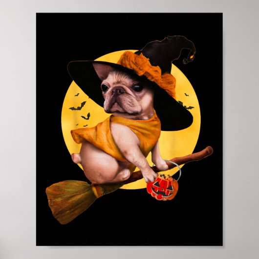 Bulldog Halloween Kostuum Mannen Vrouwen Kinder Ho Poster (Voorkant)