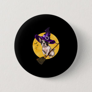 Bulldog Halloween Kostuum Mannen Vrouwen Kinder Ho Ronde Button 5,7 Cm