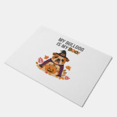 Bulldog Halloween Kostuum Mijn Bulldog is mijn Boo Deurmat (Schuin)