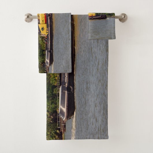 Bulldog handdoekset bad handdoek (Insitu)