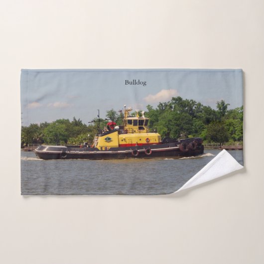 Bulldog handdoekset bad handdoek (Handdoek)