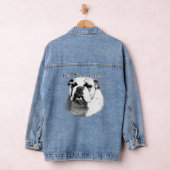 Bulldog Happy Face Denim Jas Jacket (Hangar)