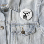 Bulldog Happy Face Ronde Button 5,7 Cm (In situ)