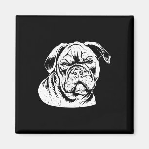 Bulldog Head Magneet