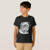 Bulldog Head T-shirt (Voorkant volledig)