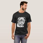 Bulldog Head T-shirt (Voorkant volledig)