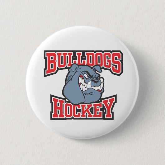 Bulldog Hockey Officiële Button (Voorkant)