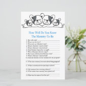 Bulldog Hoe goed ken je baby shower game? (Staand voorkant)