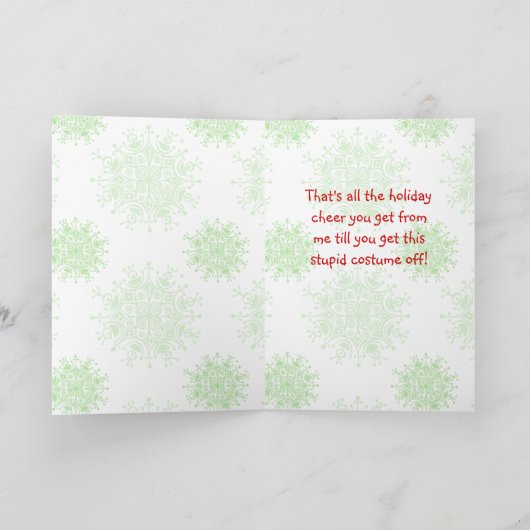 Bulldog Holiday kaart (Binnen)