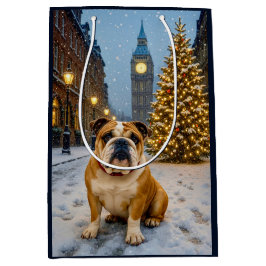 Bulldog Holiday  Medium Cadeauzakje