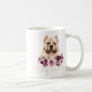 Bulldog hond mam bloemenpestkop mama koffiemok