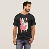 Bulldog Hugs T-shirt (Voorkant volledig)