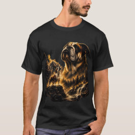 Bulldog Huilt, Amerikaanse Bulldog Moeder Cadeau T-shirt