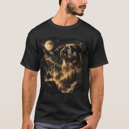 Bulldog Huilt naar de Maan, Bulldog Moeder Cadeau T-shirt