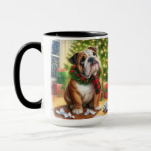 Bulldog Ik kan uitleggen Christmas Coffee Mok Cup