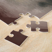 Bulldog in Sneeuw Kerstmis Legpuzzel (Zijkant)