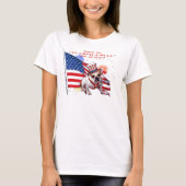 Bulldog - Independence Day Celebration T-shirt (Voorkant)