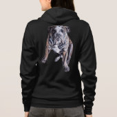 Bulldog Jacket Women's British Bulldog Jacket Hoodie (Achterkant)