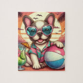 Bulldog Jigzaag Puzzle Legpuzzel (Verticaal)