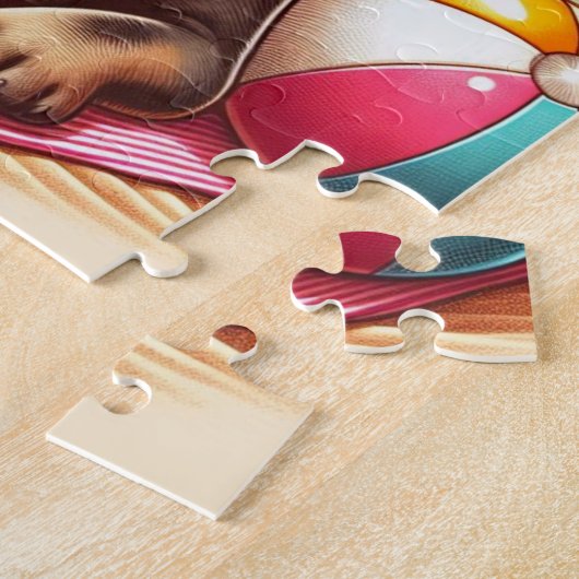 Bulldog Jigzaag Puzzle Legpuzzel (Zijkant)