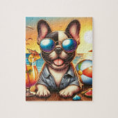 Bulldog Jigzaag Puzzle Legpuzzel (Verticaal)