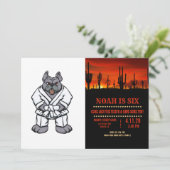 Bulldog jiu jitsu | achtergrondkleur kiezen kaart (Staand voorkant)