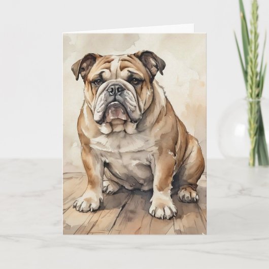 Bulldog Kaart (Voorkant)