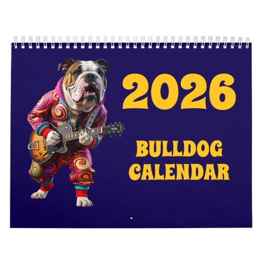 Bulldog Kalender (Hoes)