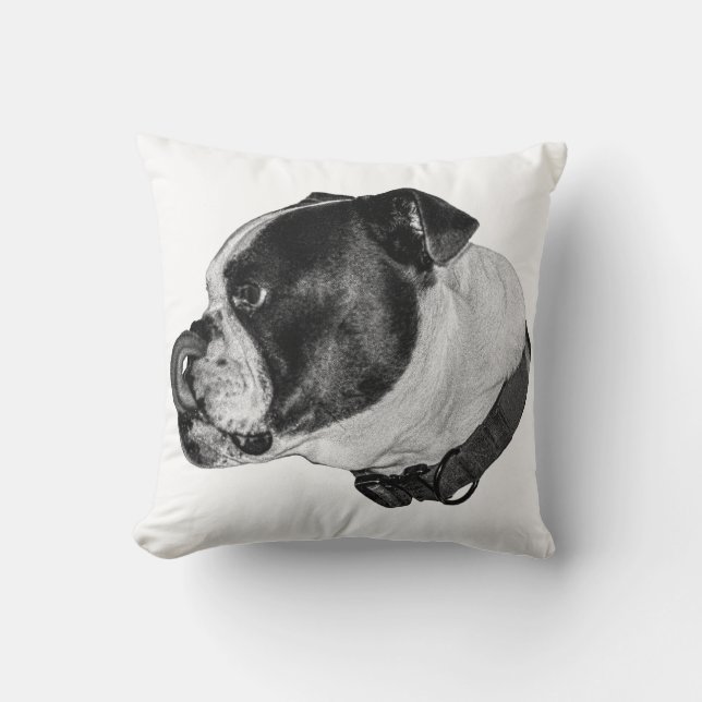 Bulldog Kalm Accent Kussen (Voorkant)