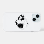 Bulldog Kalm Gemoed iPhone 15 Case (Achterkant horizontaal)